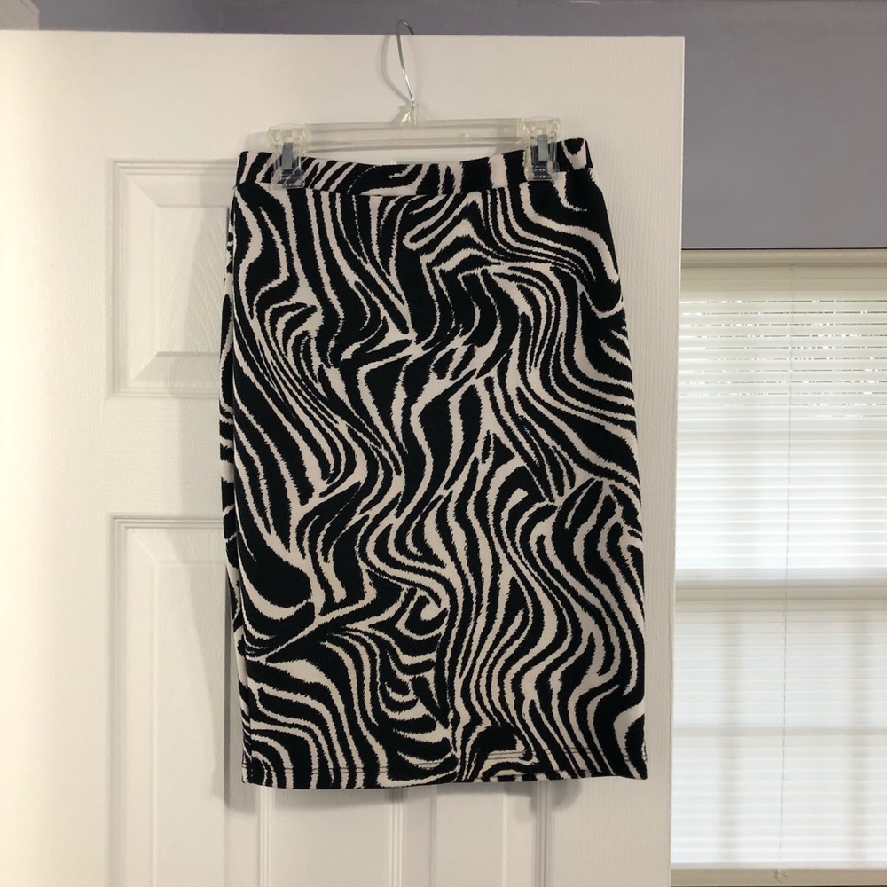 Zebra skirt small